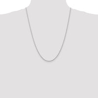 14k White Gold 2.0mm D/C Quadruple Rope Chain