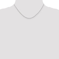 14K White Gold .70mm Ropa Chain