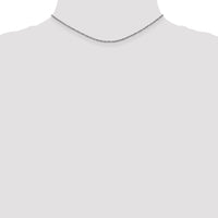 14K White Gold 1.7mm Ropa Chain