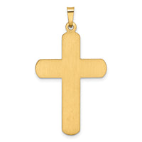 14k Polished Latin Cross Pendant