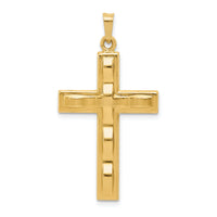 14k Polished Cross Pendant