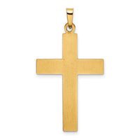 14k Polished Cross Pendant