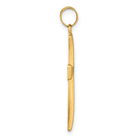14k Polished Religious Cross Pendant