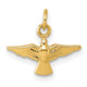 14k Polished Dove Pendant