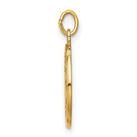 14k Jesus, Mary, Joseph Medal Charm