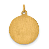 14k Infant of Prague Medal Charm