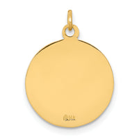 14k Saint Matthew Medal Charm