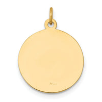 14k Saint John Baptist Medal Charm