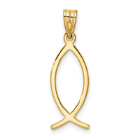 14k Ichthus Fish Charm