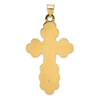 14k Eastern Orthodox Cross Pendant