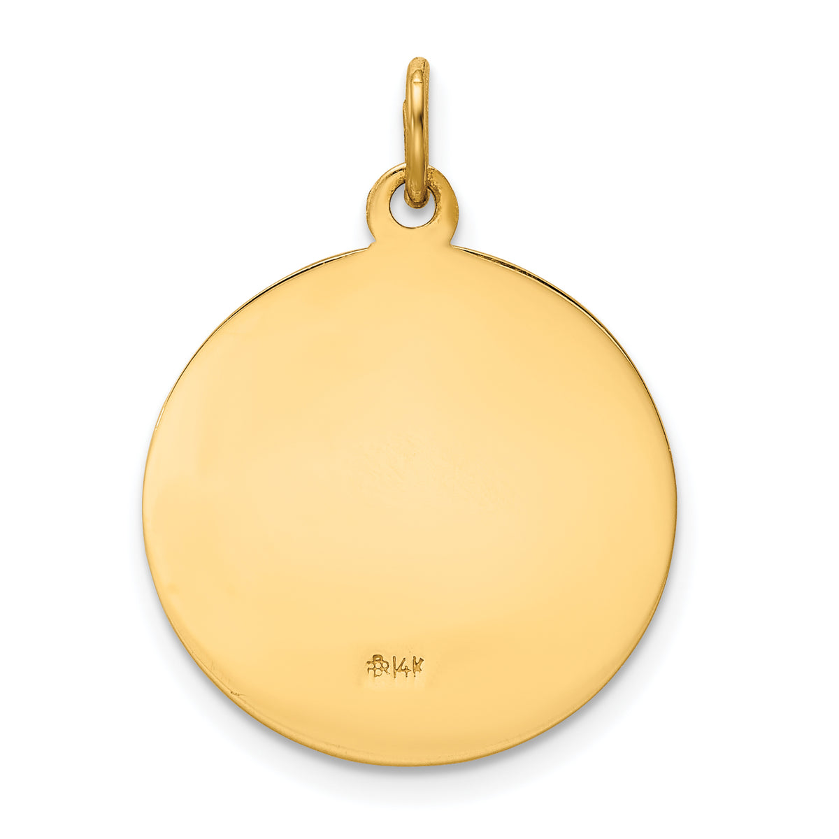 14k Our Lady of Perpetual Help Medal Pendant
