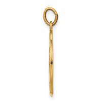 14k Saint Luke Medal Pendant