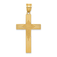 14K Laser Designed Cross